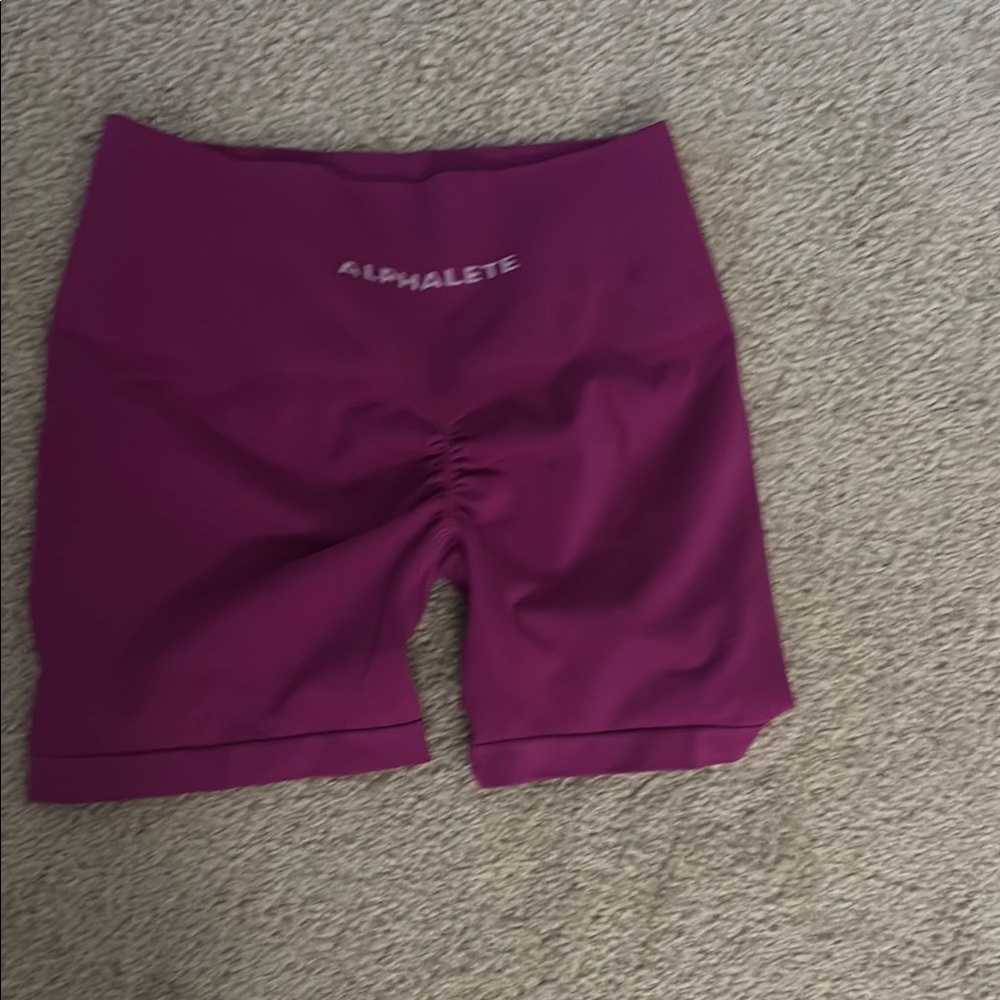 Alphalete fuschia Athletic Shorts
